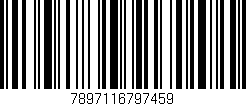 Código de barras (EAN, GTIN, SKU, ISBN): '7897116797459'