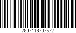 Código de barras (EAN, GTIN, SKU, ISBN): '7897116797572'
