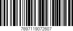 Código de barras (EAN, GTIN, SKU, ISBN): '7897119072607'
