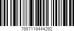 Código de barras (EAN, GTIN, SKU, ISBN): '7897119444282'