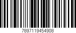 Código de barras (EAN, GTIN, SKU, ISBN): '7897119454908'