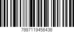 Código de barras (EAN, GTIN, SKU, ISBN): '7897119456438'