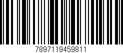 Código de barras (EAN, GTIN, SKU, ISBN): '7897119459811'
