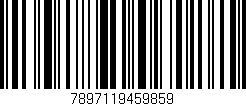 Código de barras (EAN, GTIN, SKU, ISBN): '7897119459859'