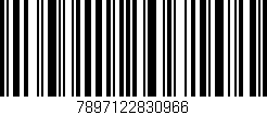 Código de barras (EAN, GTIN, SKU, ISBN): '7897122830966'