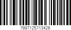 Código de barras (EAN, GTIN, SKU, ISBN): '7897125713426'