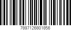 Código de barras (EAN, GTIN, SKU, ISBN): '7897126801856'