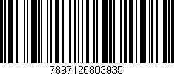 Código de barras (EAN, GTIN, SKU, ISBN): '7897126803935'