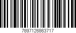 Código de barras (EAN, GTIN, SKU, ISBN): '7897126863717'