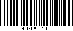 Código de barras (EAN, GTIN, SKU, ISBN): '7897129303890'