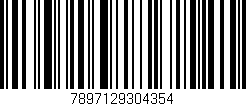 Código de barras (EAN, GTIN, SKU, ISBN): '7897129304354'