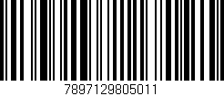 Código de barras (EAN, GTIN, SKU, ISBN): '7897129805011'
