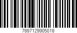 Código de barras (EAN, GTIN, SKU, ISBN): '7897129905018'