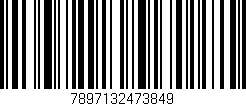 Código de barras (EAN, GTIN, SKU, ISBN): '7897132473849'