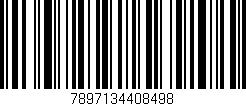 Código de barras (EAN, GTIN, SKU, ISBN): '7897134408498'