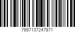 Código de barras (EAN, GTIN, SKU, ISBN): '7897137247971'