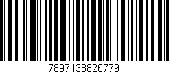 Código de barras (EAN, GTIN, SKU, ISBN): '7897138826779'