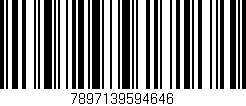 Código de barras (EAN, GTIN, SKU, ISBN): '7897139594646'