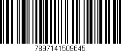 Código de barras (EAN, GTIN, SKU, ISBN): '7897141509645'