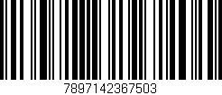 Código de barras (EAN, GTIN, SKU, ISBN): '7897142367503'