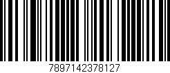 Código de barras (EAN, GTIN, SKU, ISBN): '7897142378127'