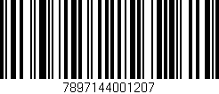 Código de barras (EAN, GTIN, SKU, ISBN): '7897144001207'