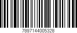 Código de barras (EAN, GTIN, SKU, ISBN): '7897144005328'