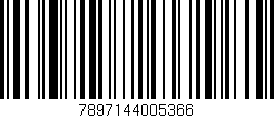 Código de barras (EAN, GTIN, SKU, ISBN): '7897144005366'