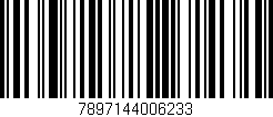 Código de barras (EAN, GTIN, SKU, ISBN): '7897144006233'