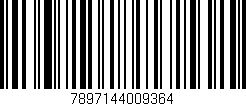 Código de barras (EAN, GTIN, SKU, ISBN): '7897144009364'