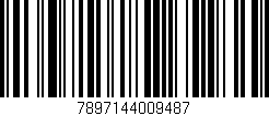 Código de barras (EAN, GTIN, SKU, ISBN): '7897144009487'