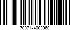 Código de barras (EAN, GTIN, SKU, ISBN): '7897144009968'