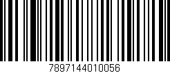Código de barras (EAN, GTIN, SKU, ISBN): '7897144010056'