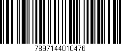 Código de barras (EAN, GTIN, SKU, ISBN): '7897144010476'