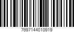 Código de barras (EAN, GTIN, SKU, ISBN): '7897144010919'