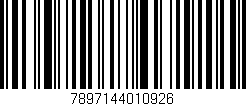 Código de barras (EAN, GTIN, SKU, ISBN): '7897144010926'