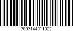 Código de barras (EAN, GTIN, SKU, ISBN): '7897144011022'