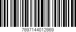 Código de barras (EAN, GTIN, SKU, ISBN): '7897144012869'