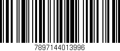 Código de barras (EAN, GTIN, SKU, ISBN): '7897144013996'