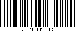 Código de barras (EAN, GTIN, SKU, ISBN): '7897144014016'