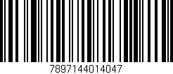 Código de barras (EAN, GTIN, SKU, ISBN): '7897144014047'