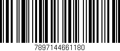 Código de barras (EAN, GTIN, SKU, ISBN): '7897144661180'
