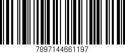 Código de barras (EAN, GTIN, SKU, ISBN): '7897144661197'