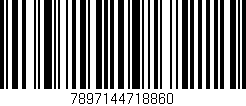 Código de barras (EAN, GTIN, SKU, ISBN): '7897144718860'