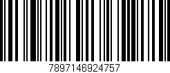 Código de barras (EAN, GTIN, SKU, ISBN): '7897146924757'