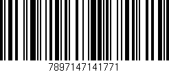 Código de barras (EAN, GTIN, SKU, ISBN): '7897147141771'