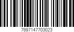 Código de barras (EAN, GTIN, SKU, ISBN): '7897147703023'