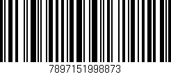 Código de barras (EAN, GTIN, SKU, ISBN): '7897151998873'