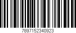 Código de barras (EAN, GTIN, SKU, ISBN): '7897152340923'