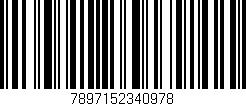 Código de barras (EAN, GTIN, SKU, ISBN): '7897152340978'